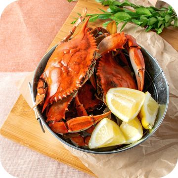 Premium Jumbo Male Blue Crabs (dozen)